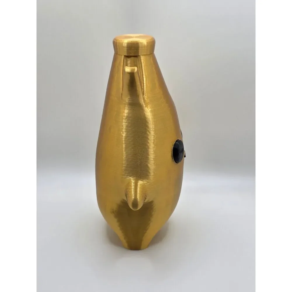 6-Inch Fortnite Gold Peely Sprite 3D Printed Figure